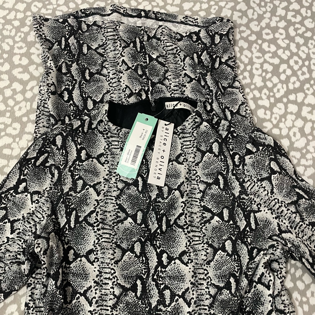 Alice + Olivia Delora Dress Nwt Size 6